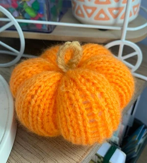 The Knitted Autumn Pumpkin