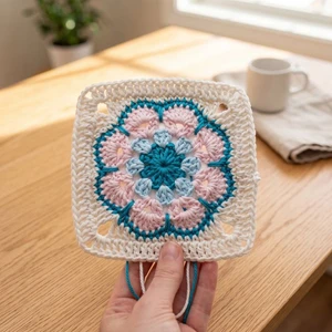 Blooming African Flower Botanical Blossom Square