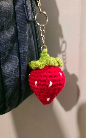 Strawberry Keychain