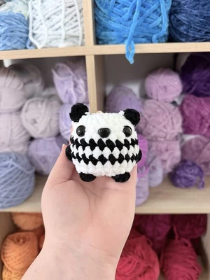 Baby Panda - No Sew Crochet Pattern