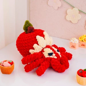 Apple Spider Crochet Pattern