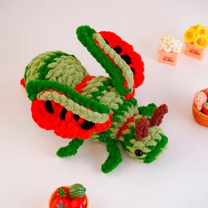 Watermelon Bee Crochet Pattern