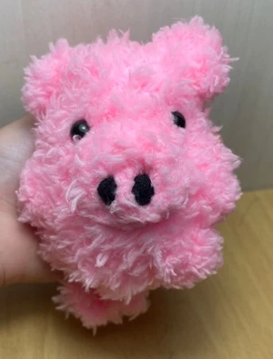 Low sew pig lying down
