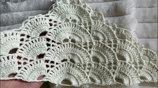How to Crochet a Beautiful Lace Shawl | Elegant Step-by-Step Crochet Tutorial