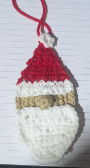 Santa Ornament