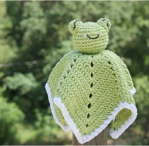 Frog Lovey - Baby Blanket