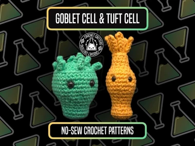 click to see Goblet Cell & Tuft Cell - No-Sew Patterns