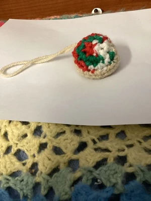 Festive Swirl Thumbprint Cookie Ornament