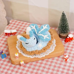 Snow Dragon Crochet Pattern