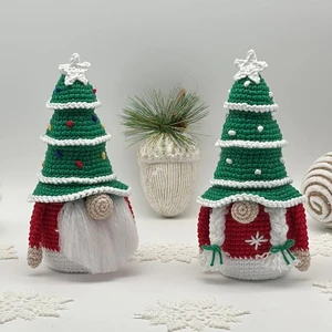 Christmas Tree Hat Gnome
