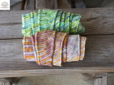 One Skein Triangle Scarf