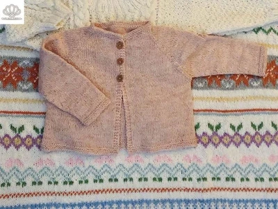Baby Raglan Cardigan