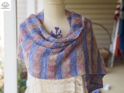 Lozen Striped Wrap