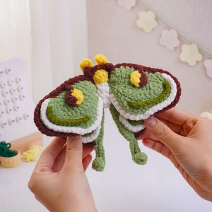 Actias Luna Butterfly Crochet Pattern