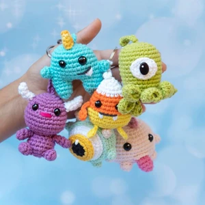 Bundle Little monster keychain