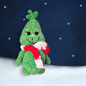 Grinch Crochet Pattern  Easy Christmas Amigurumi & Holiday Decoration