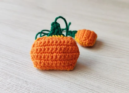 Pumpkin Keychain