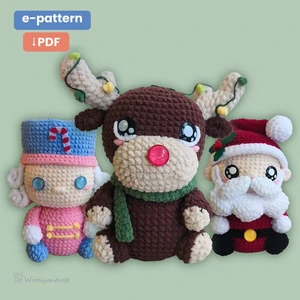 Christmas Crew - Reindeer, Nutcracker & Santa