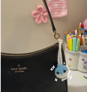 Mini Whale Bag Charm