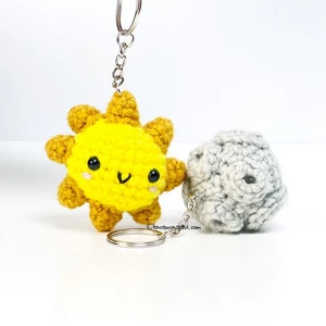 Sun & Moon Keychain