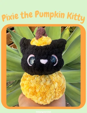 Pixie the Pumpkin Kitty