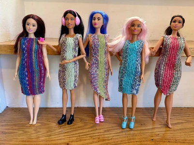 One Size Fits All Barbie Dress