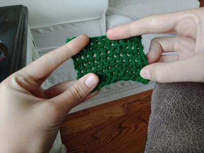 How to crochet - Simple Scrubby