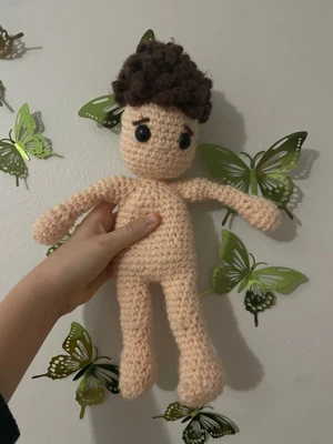 Leo the doll with Afro hair