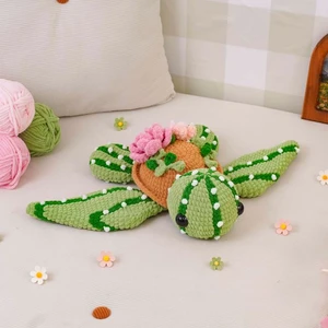 Cactus Turtle Crochet Pattern