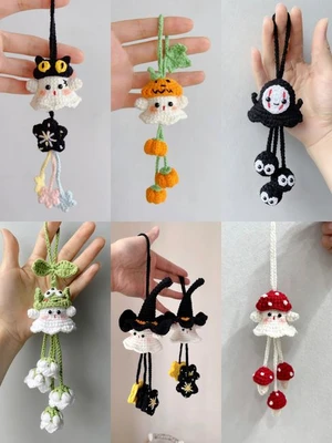 8-in-1 Halloween Ghost Hanging Ornament Pattern