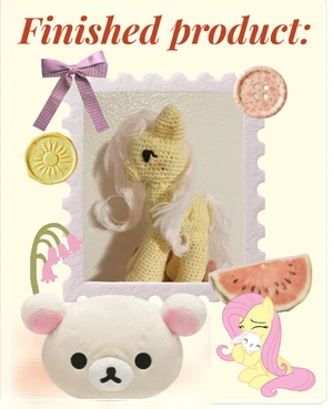Crochet Fluttershy MLP