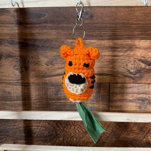 Handmade Tiger Poop Bag Holder Crochet Pattern