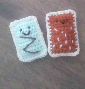 Crochet Pop Tart Pattern
