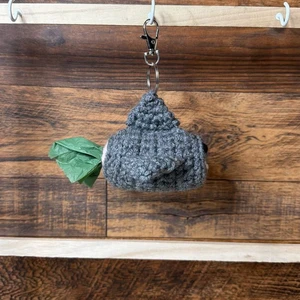 Handmade Shark Poop Bag Holder Crochet Pattern