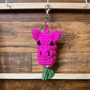 Handmade Pig Poop Bag Holder Crochet Pattern