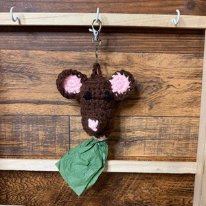 Handmade Mouse Poop Bag Holder Crochet Pattern