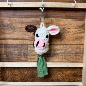 Handmade Cow Poop Bag Holder Crochet Pattern