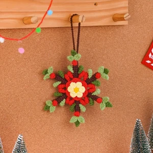 Forest Snowflake Crochet Pattern