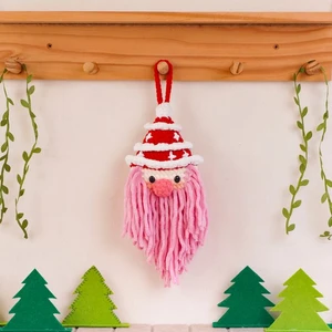 Red Christmas Tree Hat Santa Crochet Pattern