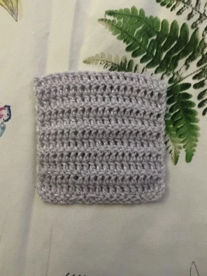 Handmade crochet coasters