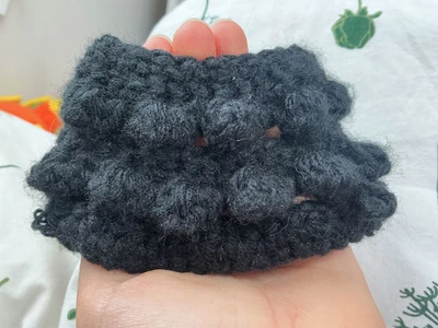 Cute bun topper