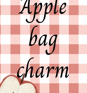 Apple Bag charm