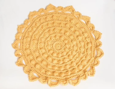 Round Bobble Blanket