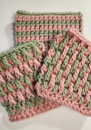 FREE Mug Rug 3 Versions: Crochet pattern | Ribblr