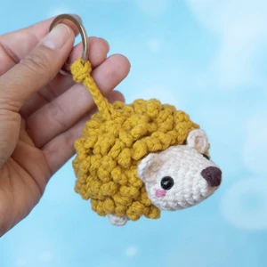 Mini Hedgehog Keychain