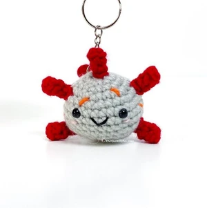 Virus & Bacteria Keychain