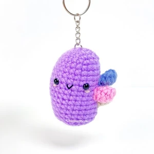 Anatomical Kidney Keychain