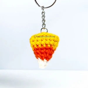 Candy Corn Keychain