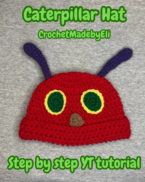 Newborn Caterpillar Hat