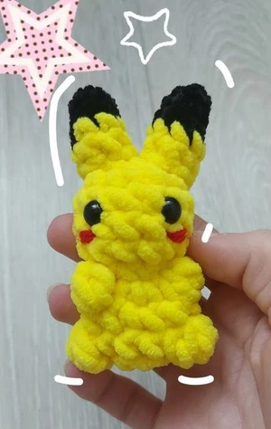 Pikachu plushy